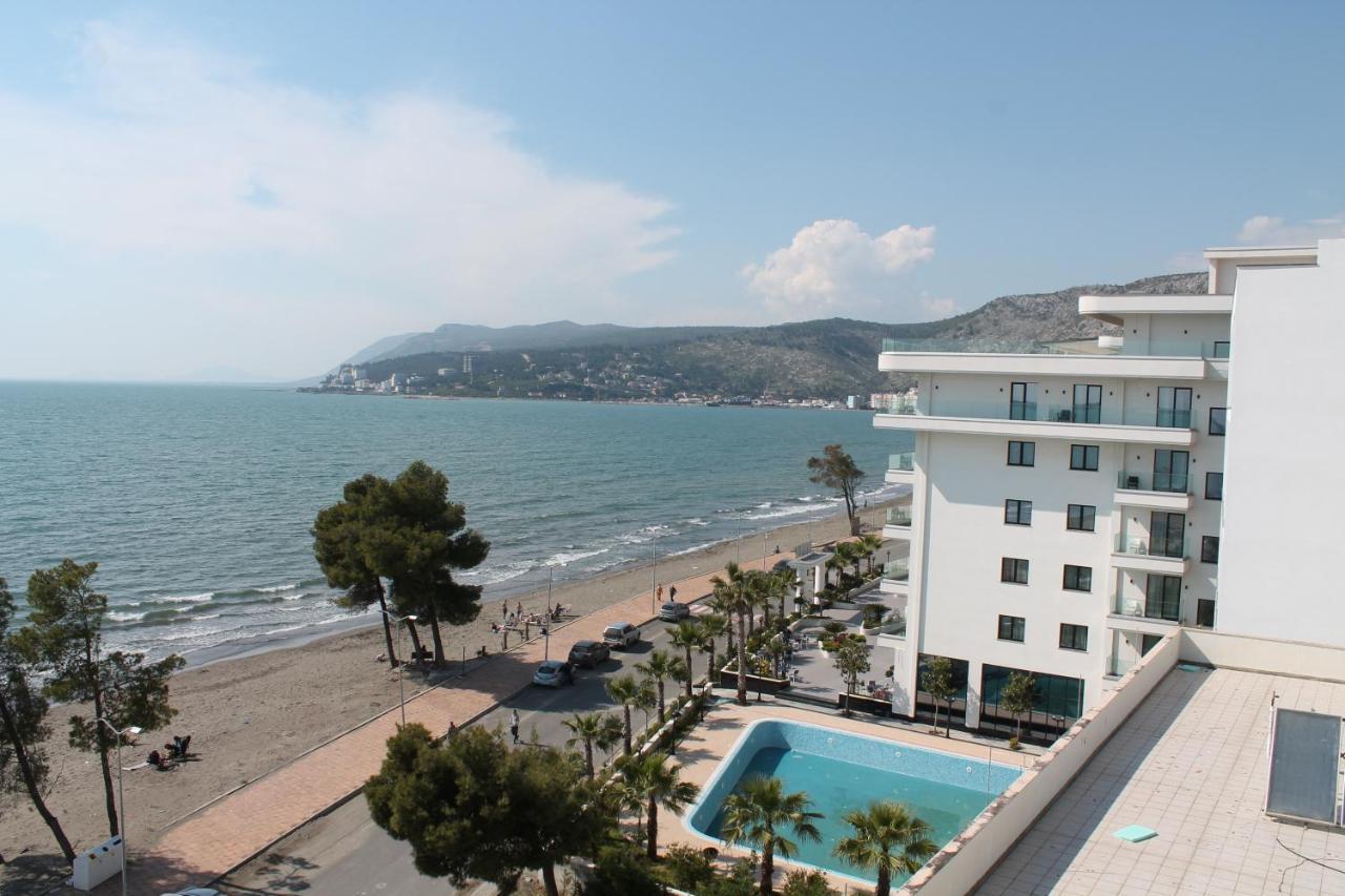 Blue Apartments & Hotel Shëngjin Esterno foto